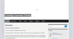 Desktop Screenshot of feuerwehr-schuby.de
